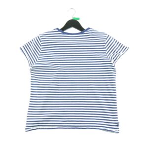 T shirt manches courtes femme marine Polo Ralph Lauren Motif a rayures Col Rond