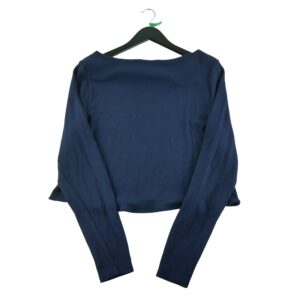 T shirt manches longues femme marine Lauren Ralph Lauren Col Rond