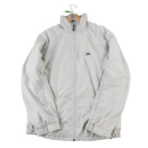 Veste de survetements homme manches longues beige Nike Col Montant