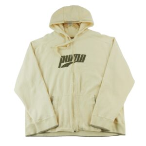 Veste de survetements homme manches longues jaune Puma Col Rond