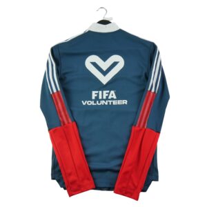 Veste de survetements homme manches longues marine Adidas Col Montant