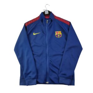 Veste de survetements homme manches longues marine Nike Equipe FC Barcelone