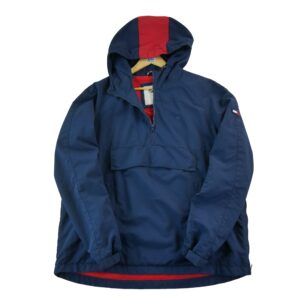 Veste de survetements homme manches longues marine Tommy Hilfiger Col Montant