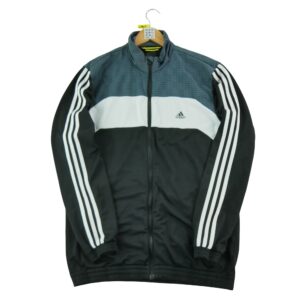 Veste de survetements homme manches longues noir Adidas