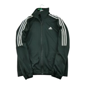 Veste de survetements homme manches longues noir Adidas Col Montant