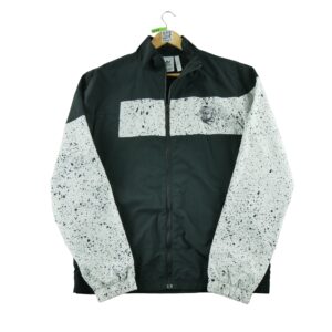 Veste de survetements homme manches longues noir Adidas Col Montant