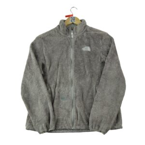 Veste polaires femme manches longues gris The North Face Col Montant