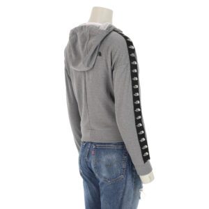 Sweat à capuche Femme Full Zip Gris