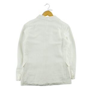 Blazer femme manches longues blanc Polo Ralph Lauren Col Revert