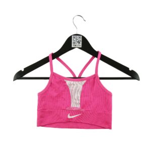 Brassiere femme rose Nike
