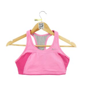 Brassiere femme rose Nike