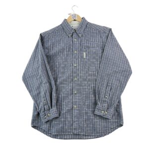 Chemise classiques homme manches longues bleu Columbia Motif a carreaux