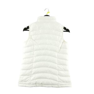 Doudoune enfant sans manches blanc Patagonia Col Montant