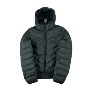 Doudoune femme manches longues noir Nike Col Montant