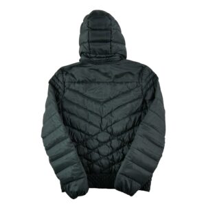 Doudoune femme manches longues noir Nike Col Montant