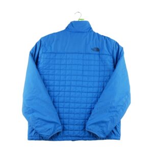 Doudoune homme manches longues bleu The North Face Col Montant