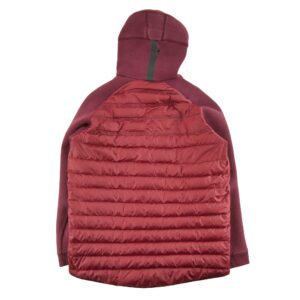 Doudoune homme manches longues bordeaux Nike Col Montant