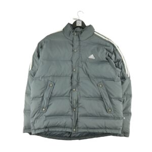 Doudoune homme manches longues gris Adidas Col Montant