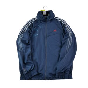 Doudoune homme manches longues marine Adidas Col Montant