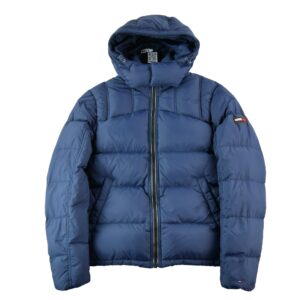 Doudoune homme manches longues marine Tommy Hilfiger Col Montant