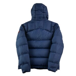 Doudoune homme manches longues marine Tommy Hilfiger Col Montant