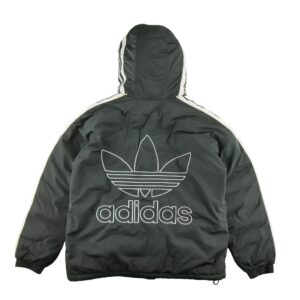Doudoune homme manches longues noir Adidas Col Montant