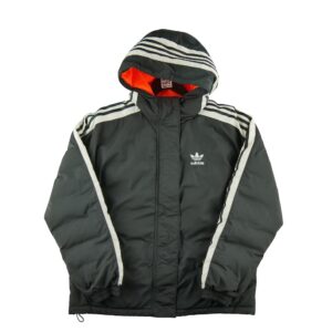 Doudoune homme manches longues noir Adidas Col Montant