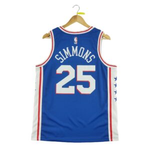 Maillot sans manches homme bleu Nike Equipe Philadelphie 76ers Sixers