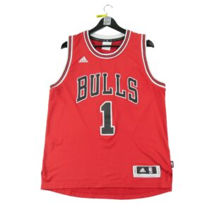 Maillot sans manches homme rouge Adidas Equipe Chicago Bulls