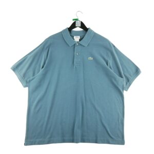 Polo manches courtes homme bleu Lacoste Col Polo