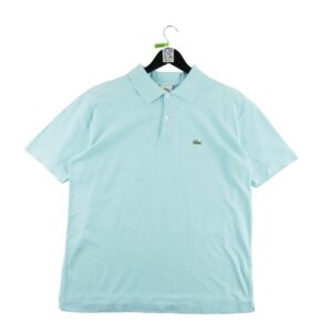 Polo manches courtes homme bleu Lacoste Col Polo
