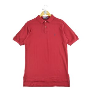Polo manches courtes homme rouge Polo Ralph Lauren Col Polo