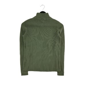 Pull femme manches longues kaki Lauren Ralph Lauren Col Montant