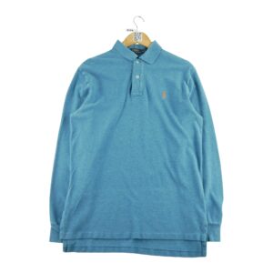 Pull femme manches longues noir Polo Ralph Lauren Col Montant