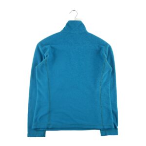 Pull polaires femme manches longues bleu Patagonia Col Montant