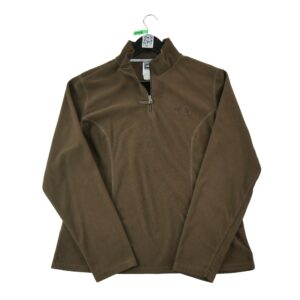 Pull polaires femme manches longues marron The North Face Col Montant