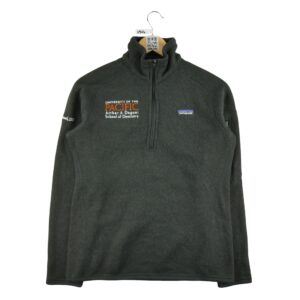 Pull polaires femme manches longues noir Patagonia Col Montant