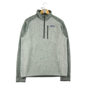 Pull polaires homme manches longues gris Patagonia Motif chine Col Montant