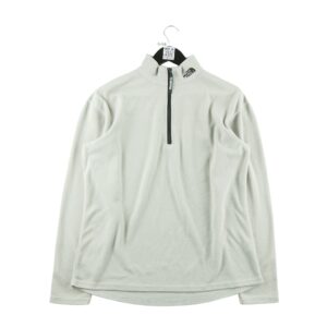 Pull polaires homme manches longues gris The North Face Col Montant