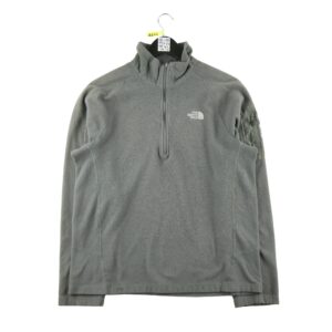 Pull polaires homme manches longues gris The North Face Col Montant