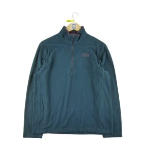 Pull polaires homme manches longues marine The North Face Col Montant