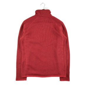 Pull polaires homme manches longues rouge Patagonia Motif chine Col Montant