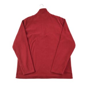 Pull polaires homme manches longues rouge The North Face Col Montant