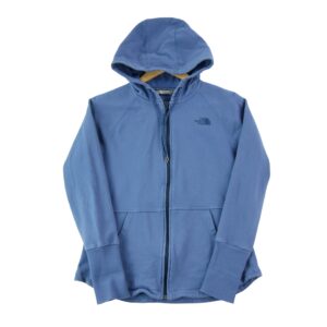 Sweat a capuche femme manches longues bleu The North Face Col Rond