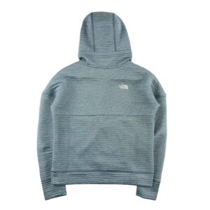 Sweat a capuche femme manches longues bleu The North Face Motif a rayures Col Montant