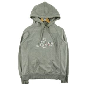 Sweat a capuche femme manches longues gris Levi Strauss Col Rond
