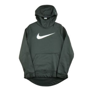 Sweat a capuche homme manches longues noir Nike Col Montant