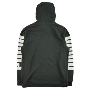 Sweat a capuche homme manches longues noir Puma Col Rond