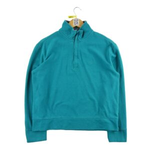 Sweat femme manches longues bleu clair Nautica Col Montant