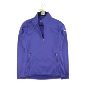 Sweat femme manches longues violet Nike Col Montant